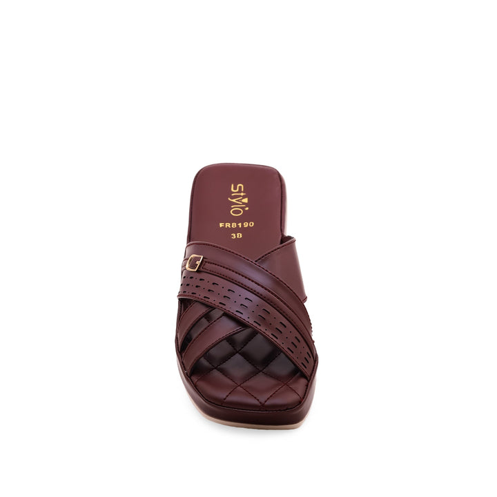 Maroon Formal Slipper FR8190