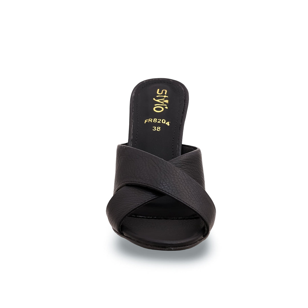 Black Formal Slipper FR8204