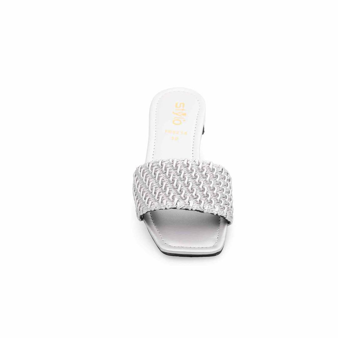 Silver Formal Slipper FR8214