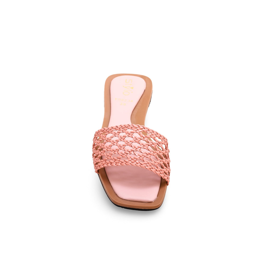 Peach Formal Slipper FR8234