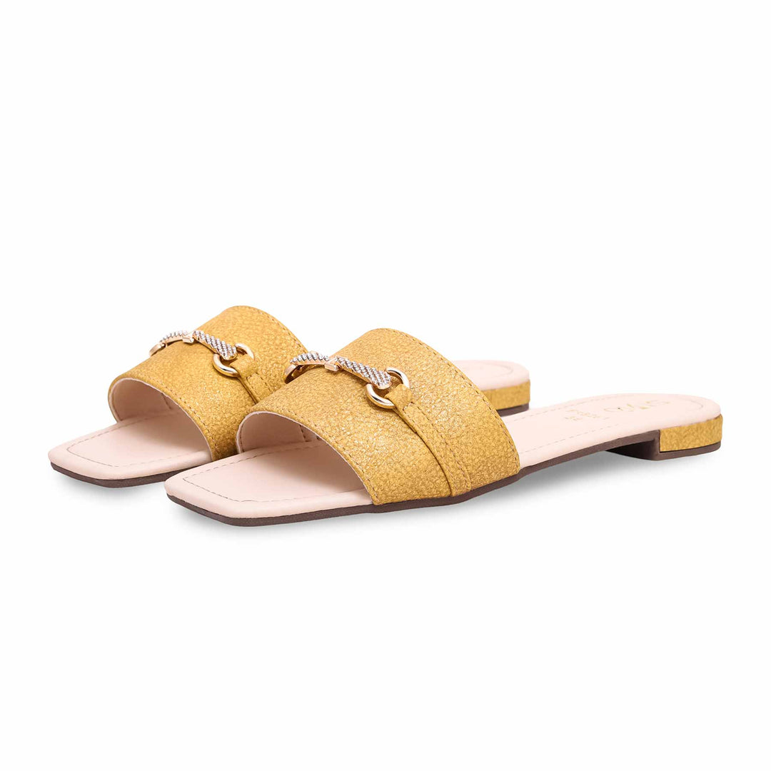 Yellow Formal Slipper FR8261