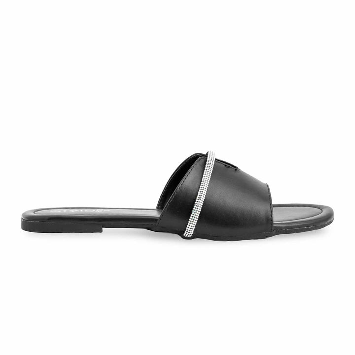 Black Formal Slipper For Women FR8278