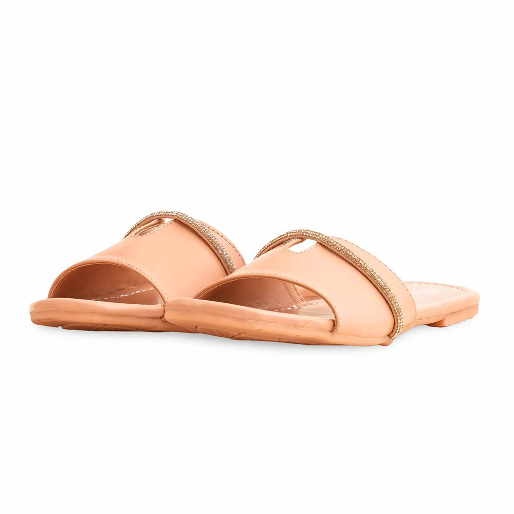 Peach Formal Slipper FR8278