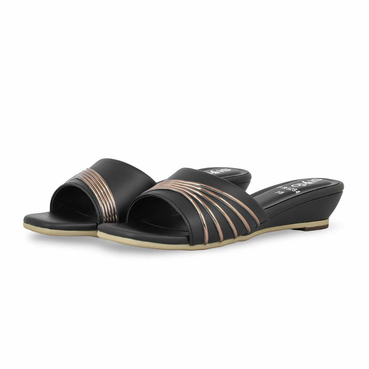 Black Formal Slipper FR8284