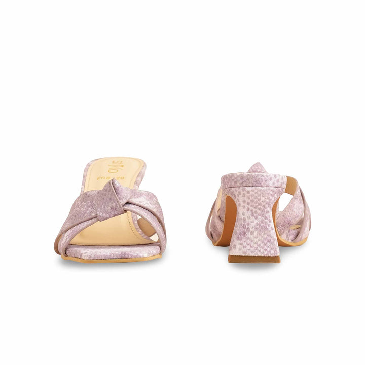 Purple Formal Slipper For Women FR8320