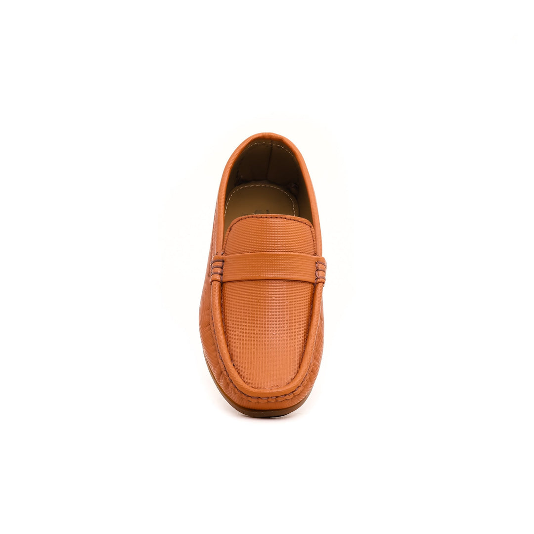 Boys Mustard Formal Moccasin KD0380