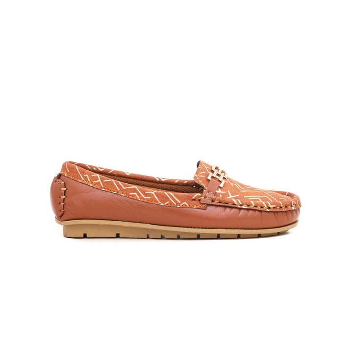 Girls Brown Casual Moccasin KD0392