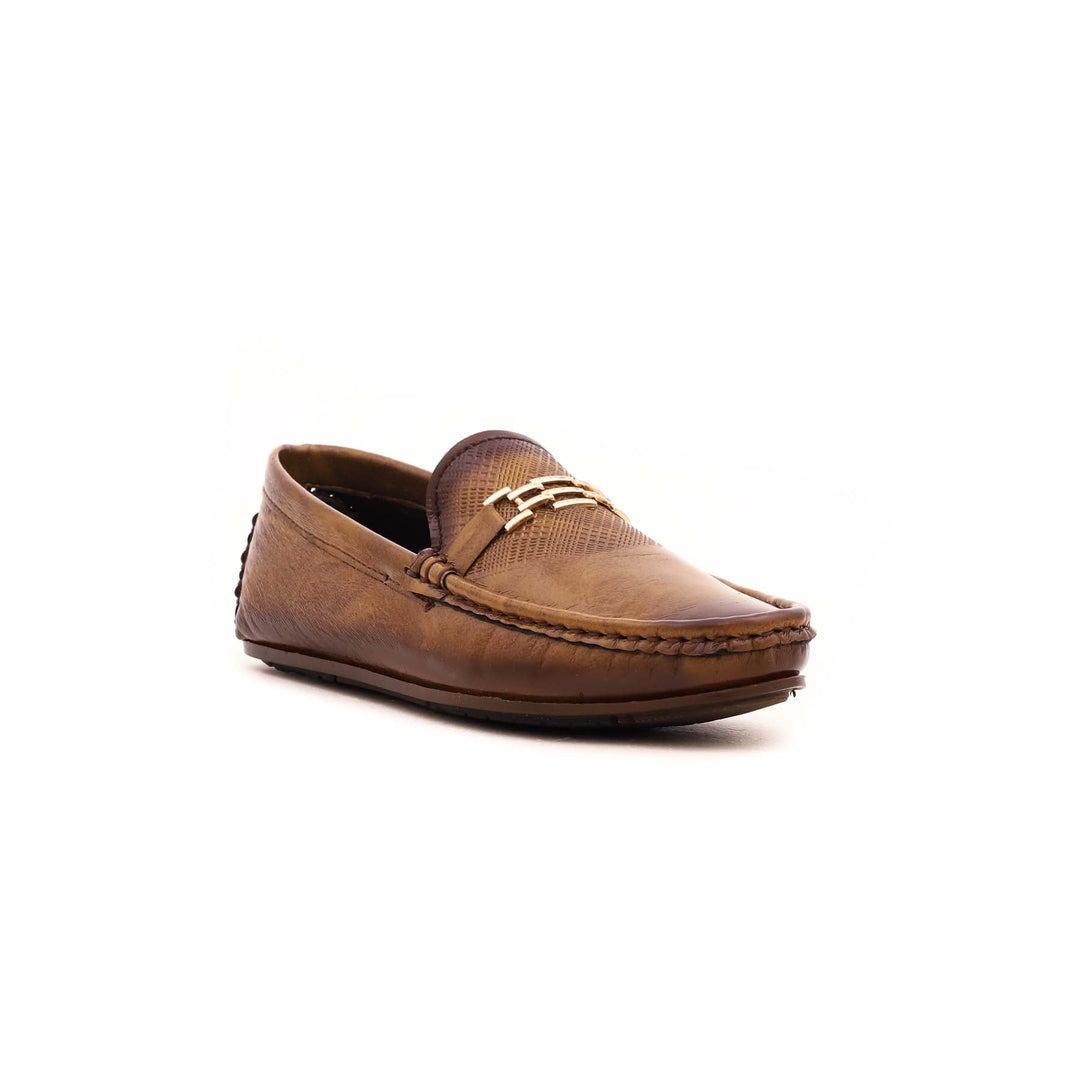 Boys Mustard Formal Moccasin KD0434