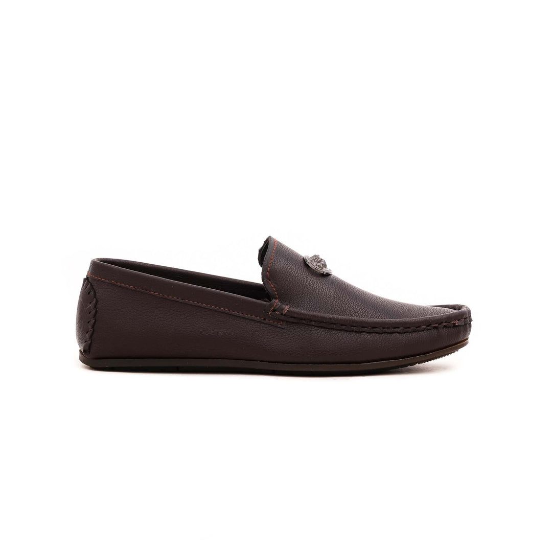 Boys Coffee Formal Moccasin KD0439