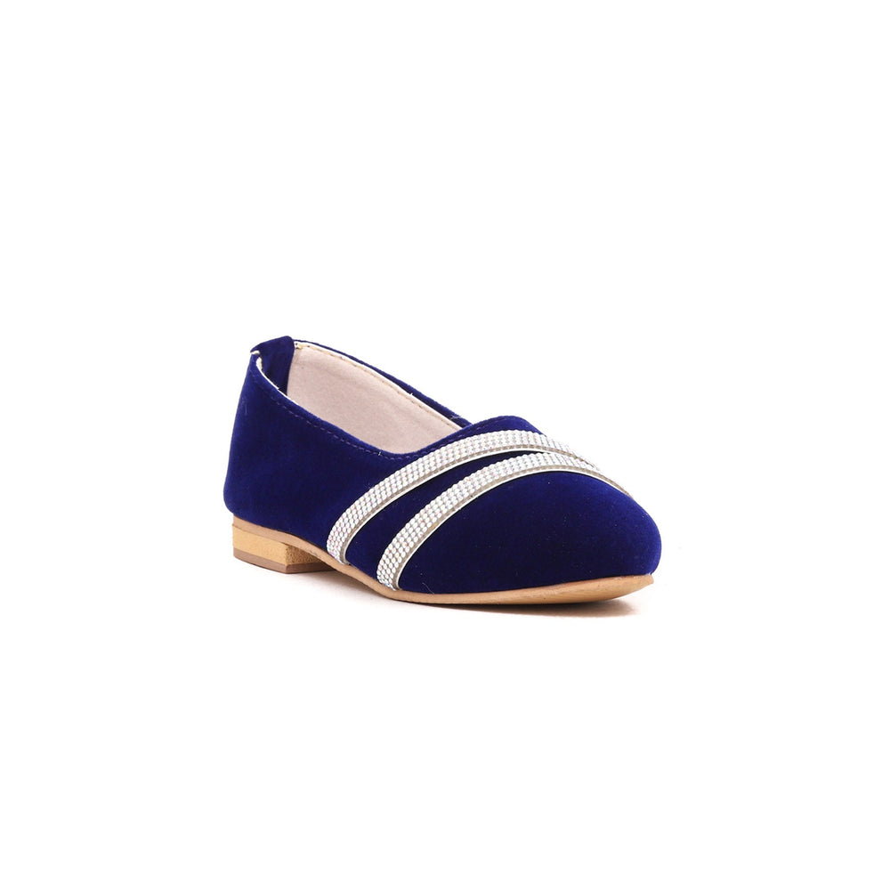 Girls Navy Formal Pumps KD0453