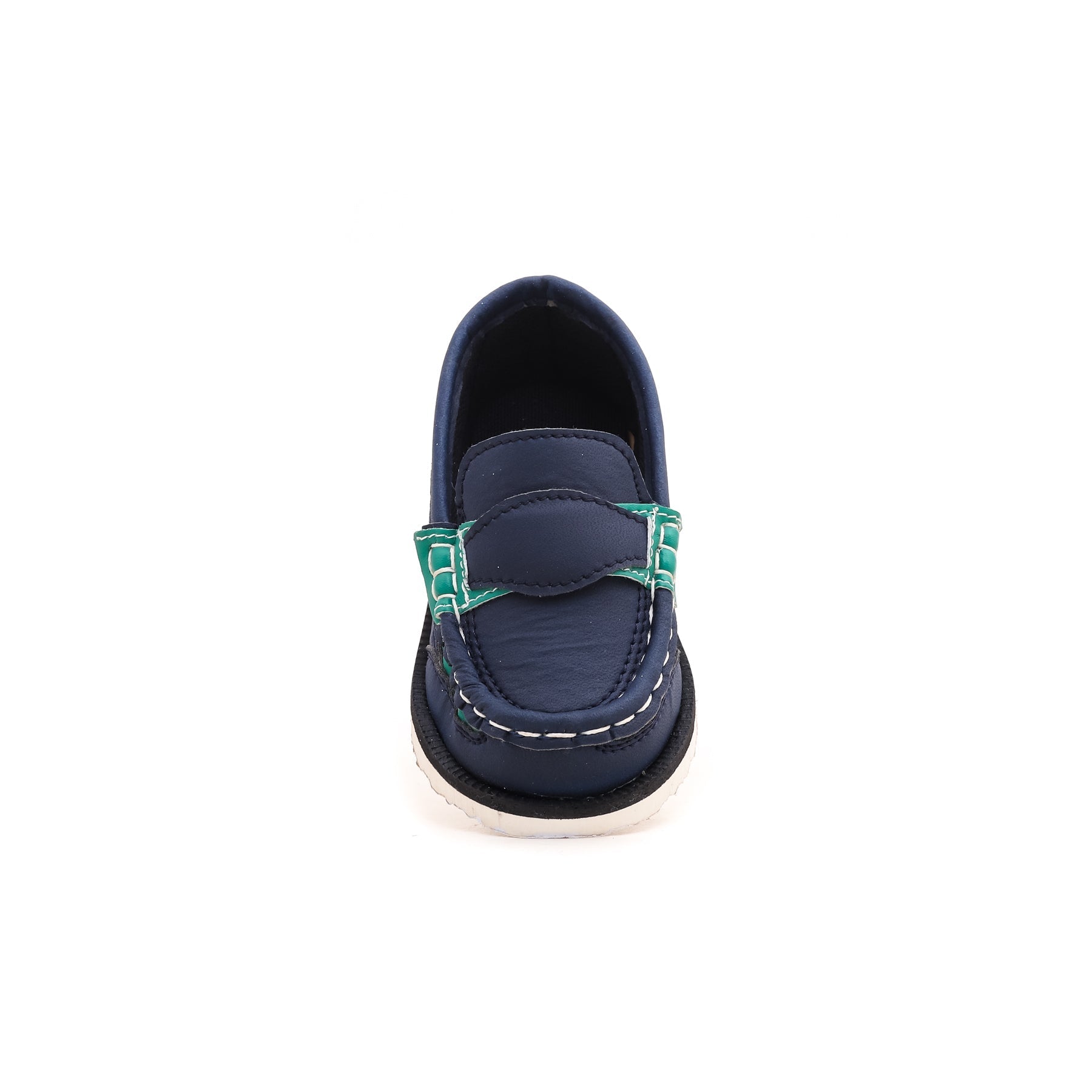 Boys Navy Casual Moccasin KD0461