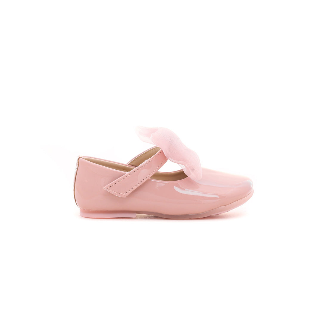 Girls Pink Formal Pumps KD0505