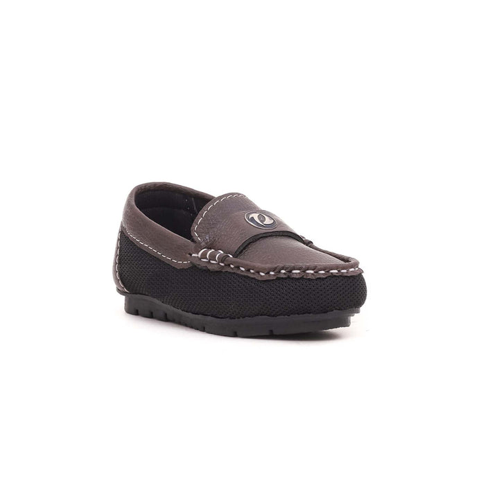 Boys Coffee Formal Moccasin KD0512