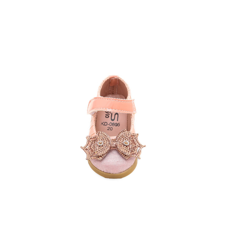 Girls Pink Fancy Pumps KD0605