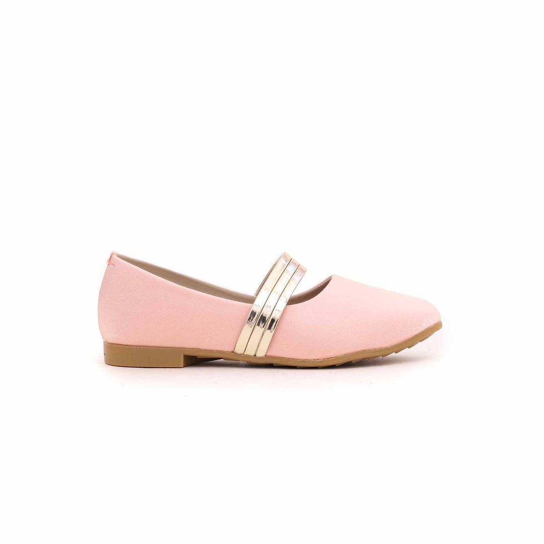 Girls Pink Casual Pumps KD0712