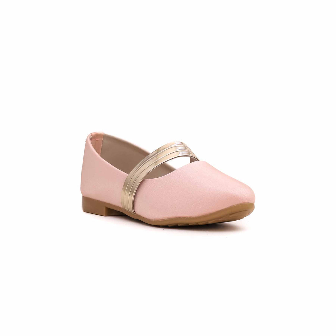 Girls Pink Casual Pumps KD0712