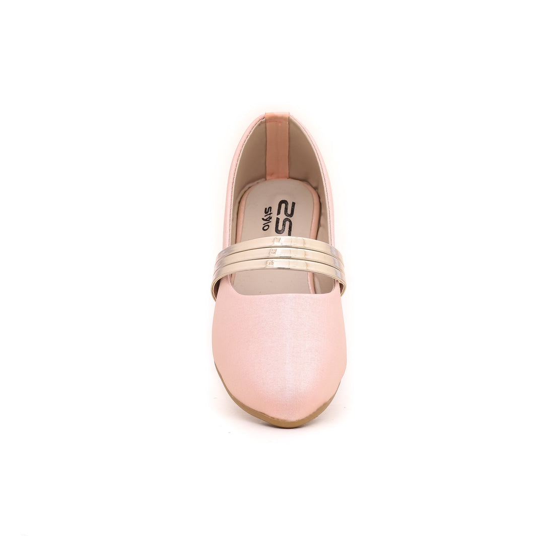 Girls Pink Casual Pumps KD0712