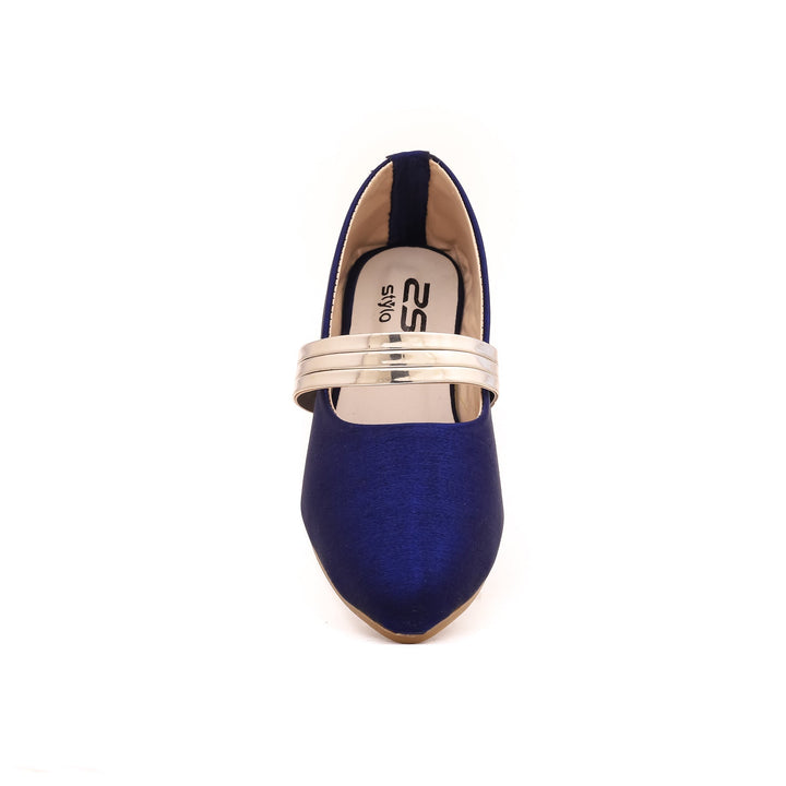 Girls Navy Casual Pumps KD0712