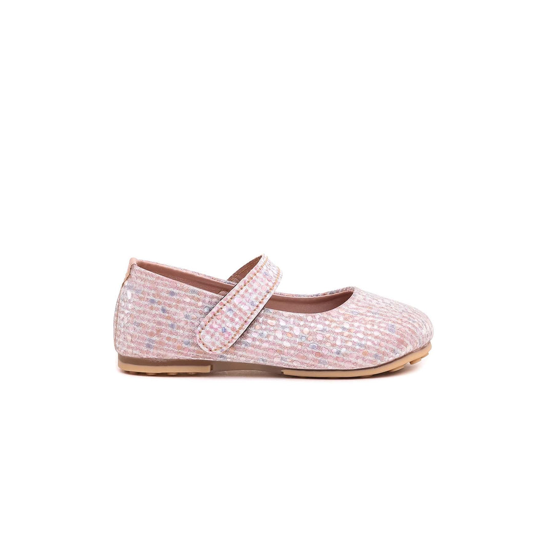 Girls Pink Fancy Pumps KD0722