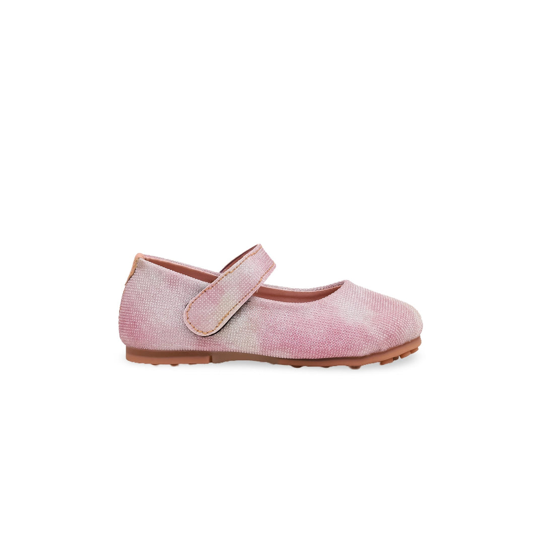 Girls Pink Fancy Pumps KD0723