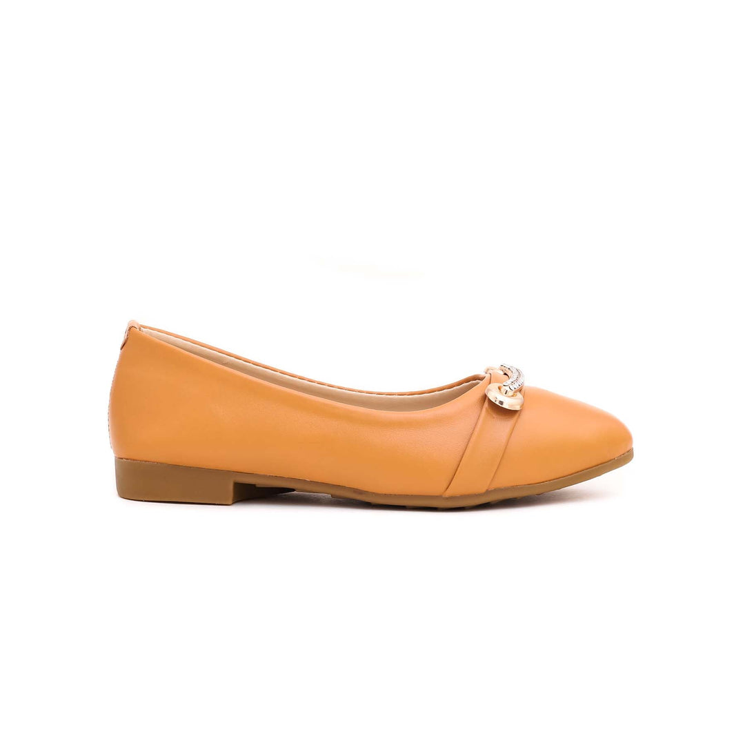 Girls Mustard Formal Pumps KD0743