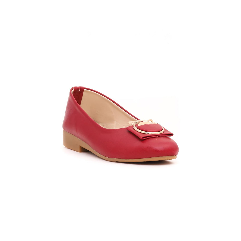 Girls Red Formal Pumps KD0744