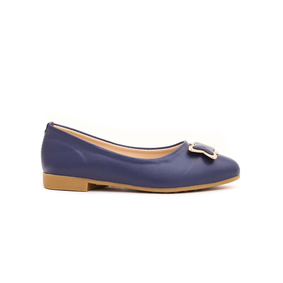 Girls Navy Formal Pumps KD0746