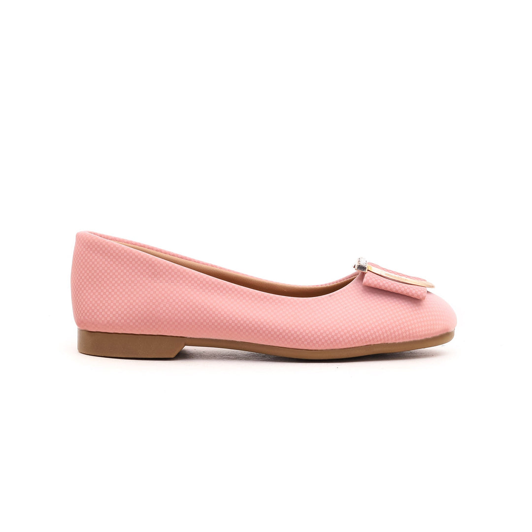 Girls Pink Casual Pumps KD0757