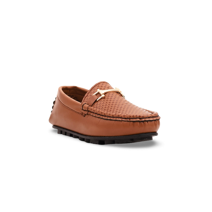 Boys Mustard Formal Moccasin KD0767