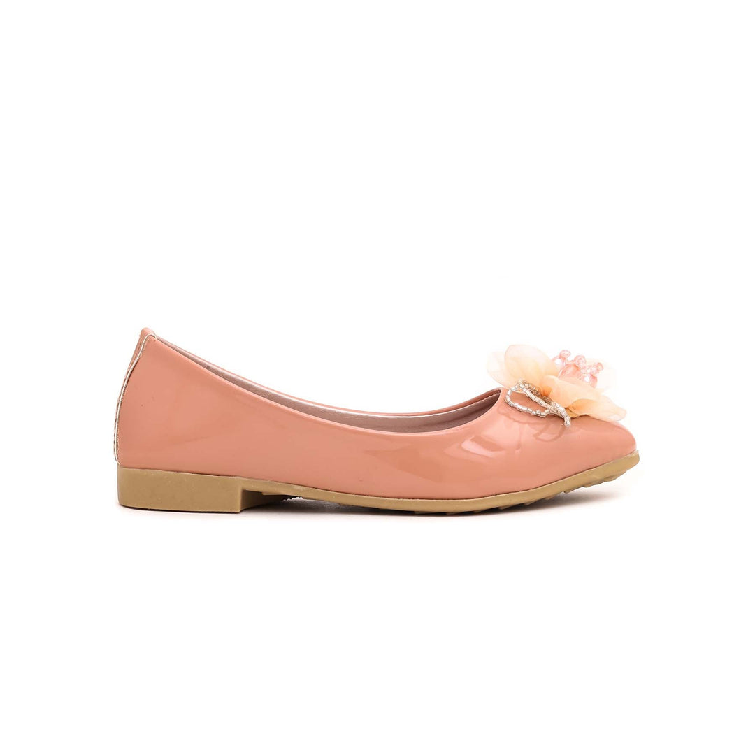 Girls Pink Casual Pumps KD0770