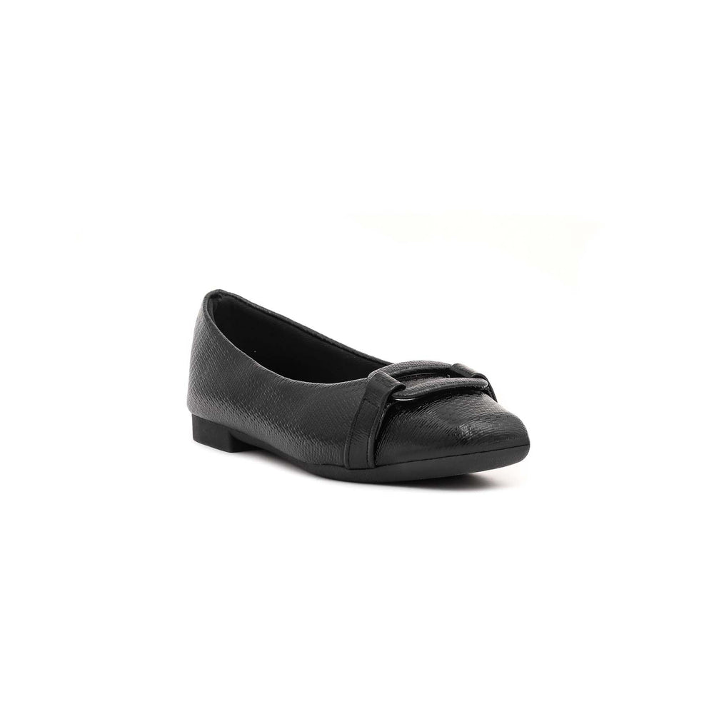 Girls Black Formal Pumps KD0790