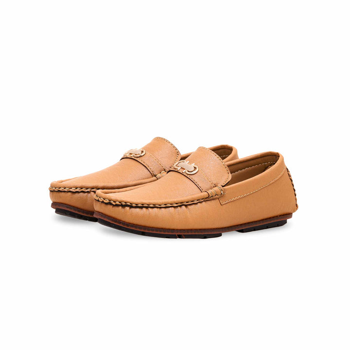 Boys Mustard Formal Moccasin KD0827