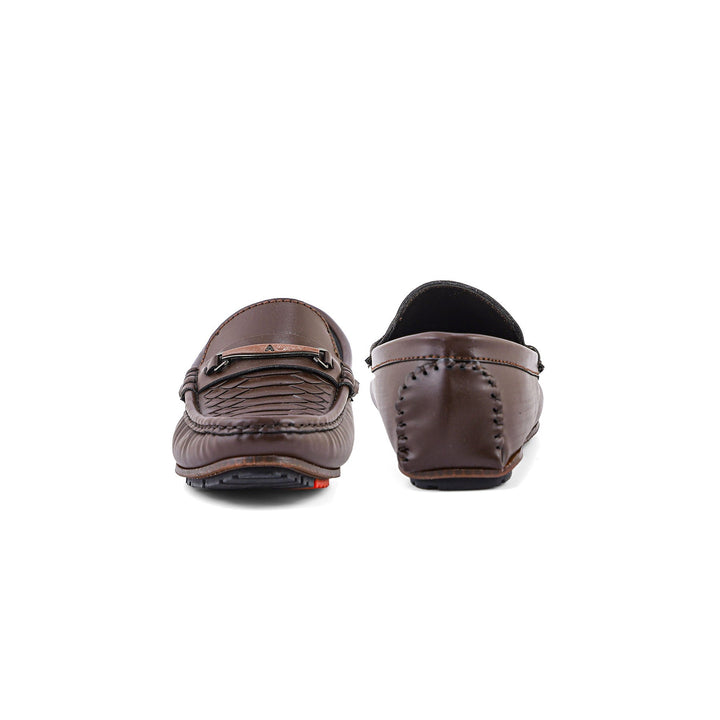 Boys Coffee Formal Moccasin KD0837