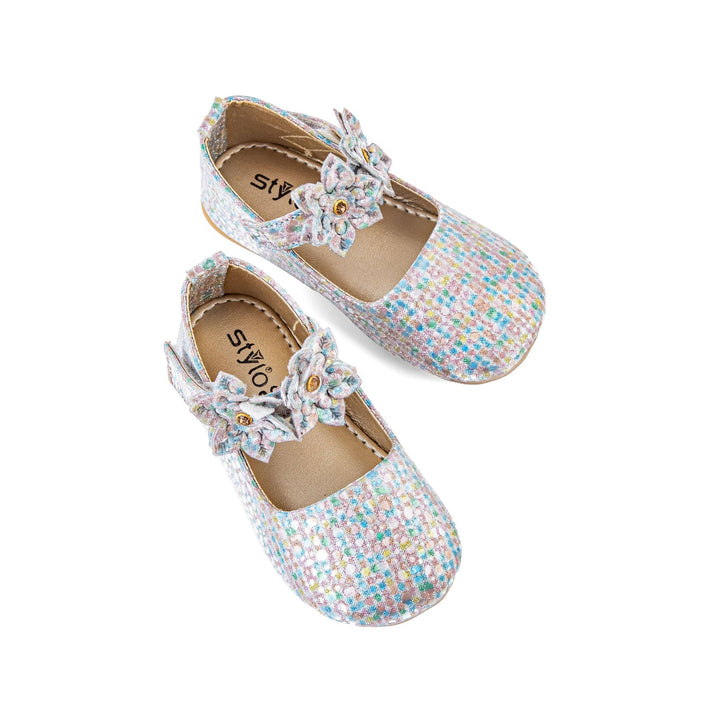 Girls Multy Fancy Pumps KD0903