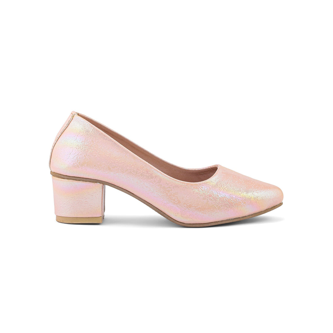 Girls Pink Formal Pumps KD0925