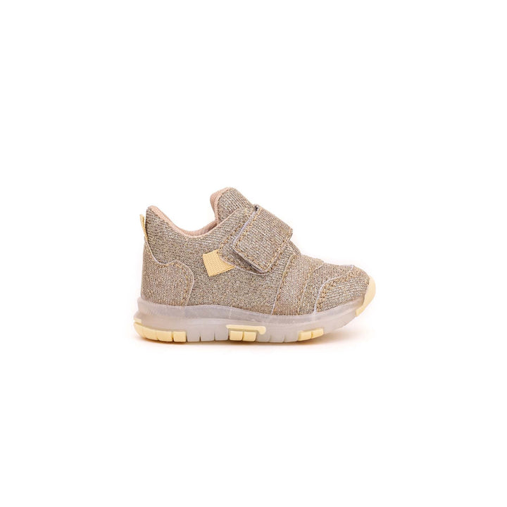 Babies Golden Casual Booties KD1436