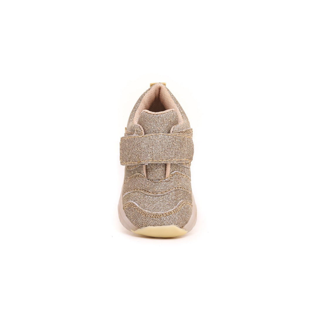 Babies Golden Casual Booties KD1436