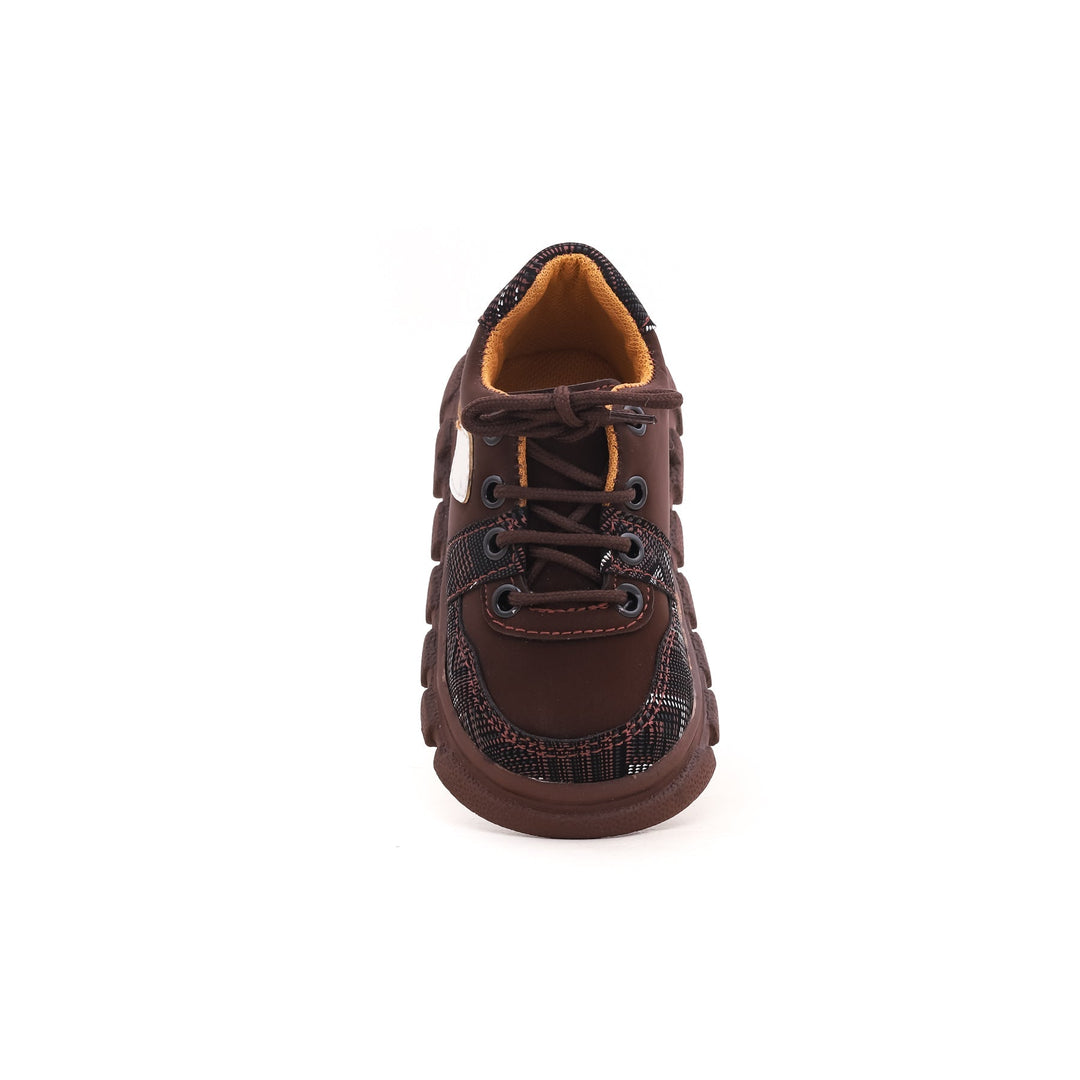 Boys Brown Casual Jogger KD1459