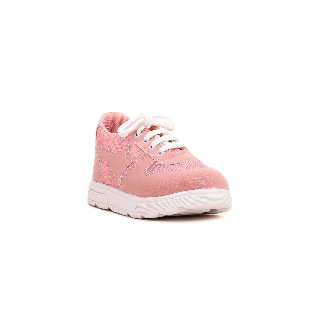 Girls Pink Casual Jogger KD1523