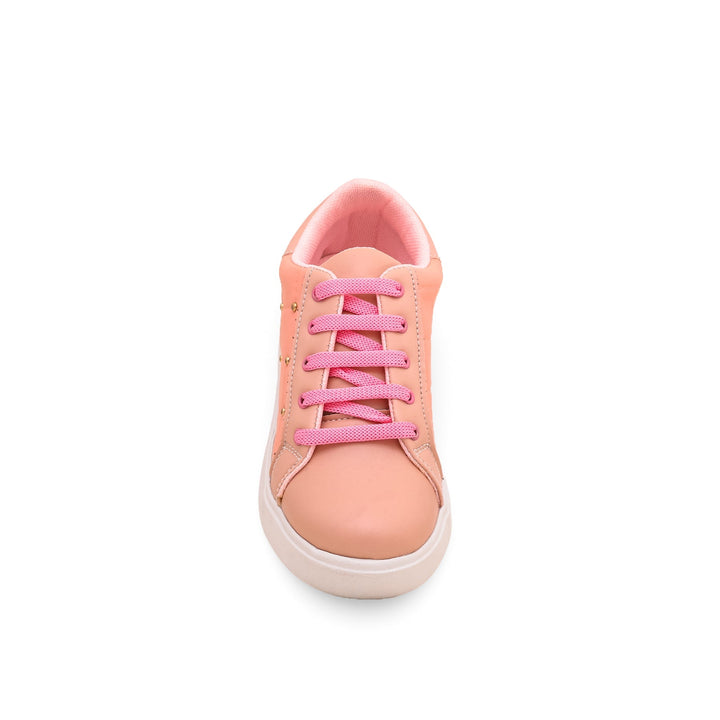 Girls Pink Casual Jogger KD1598