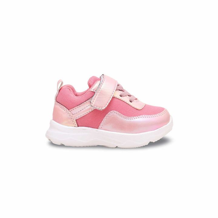 Girls Pink Casual Jogger KD1674