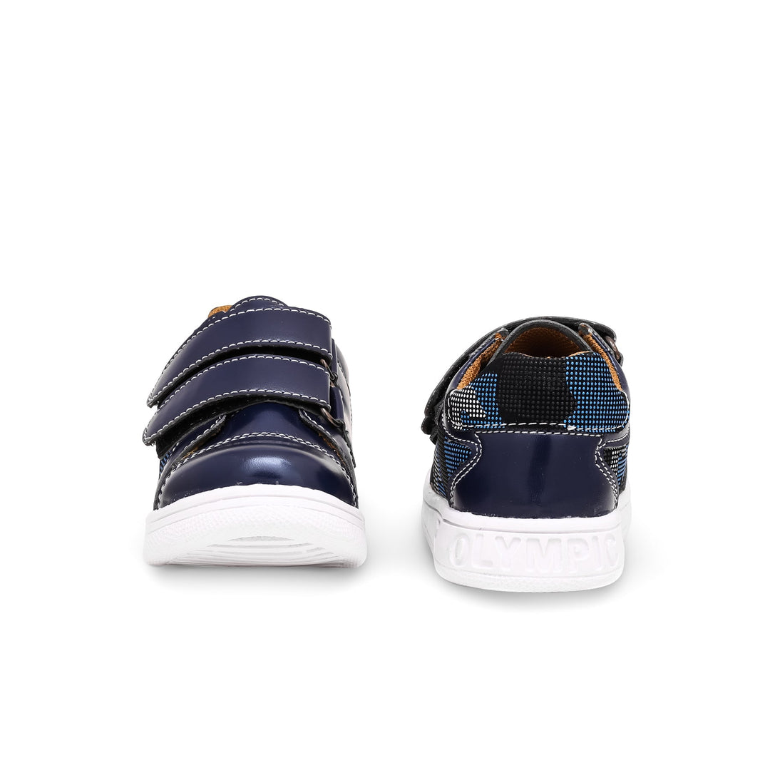 Boys Navy Casual Moccasin KD1690