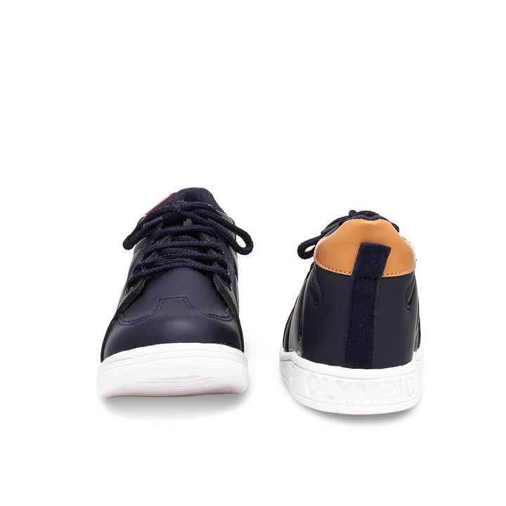 Boys Navy Formal Long Shoes KD1756