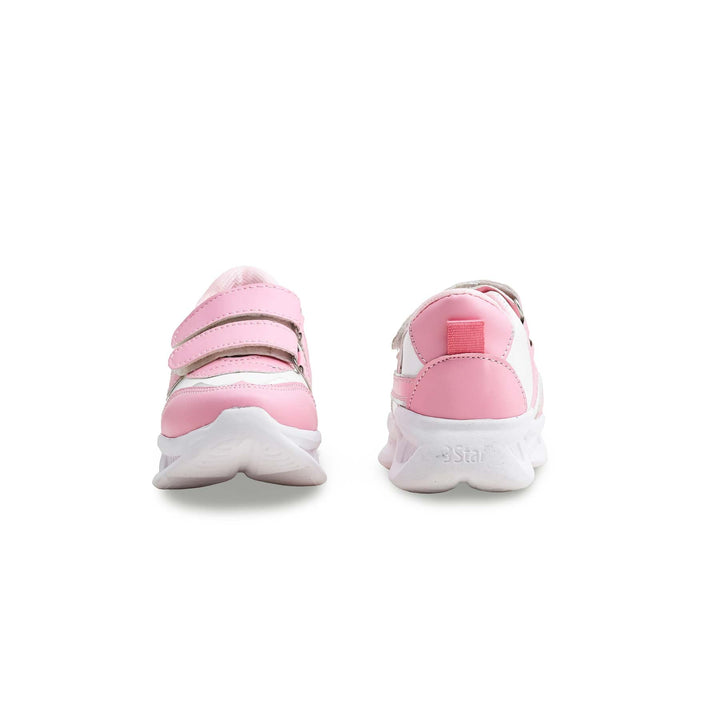 Girls Pink Casual Jogger KD1815