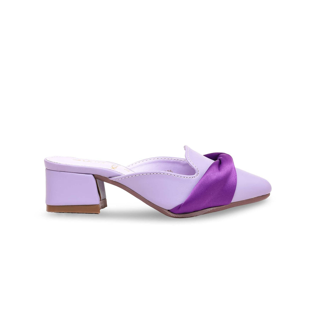 Girls Purple Formal Pumps KD2295