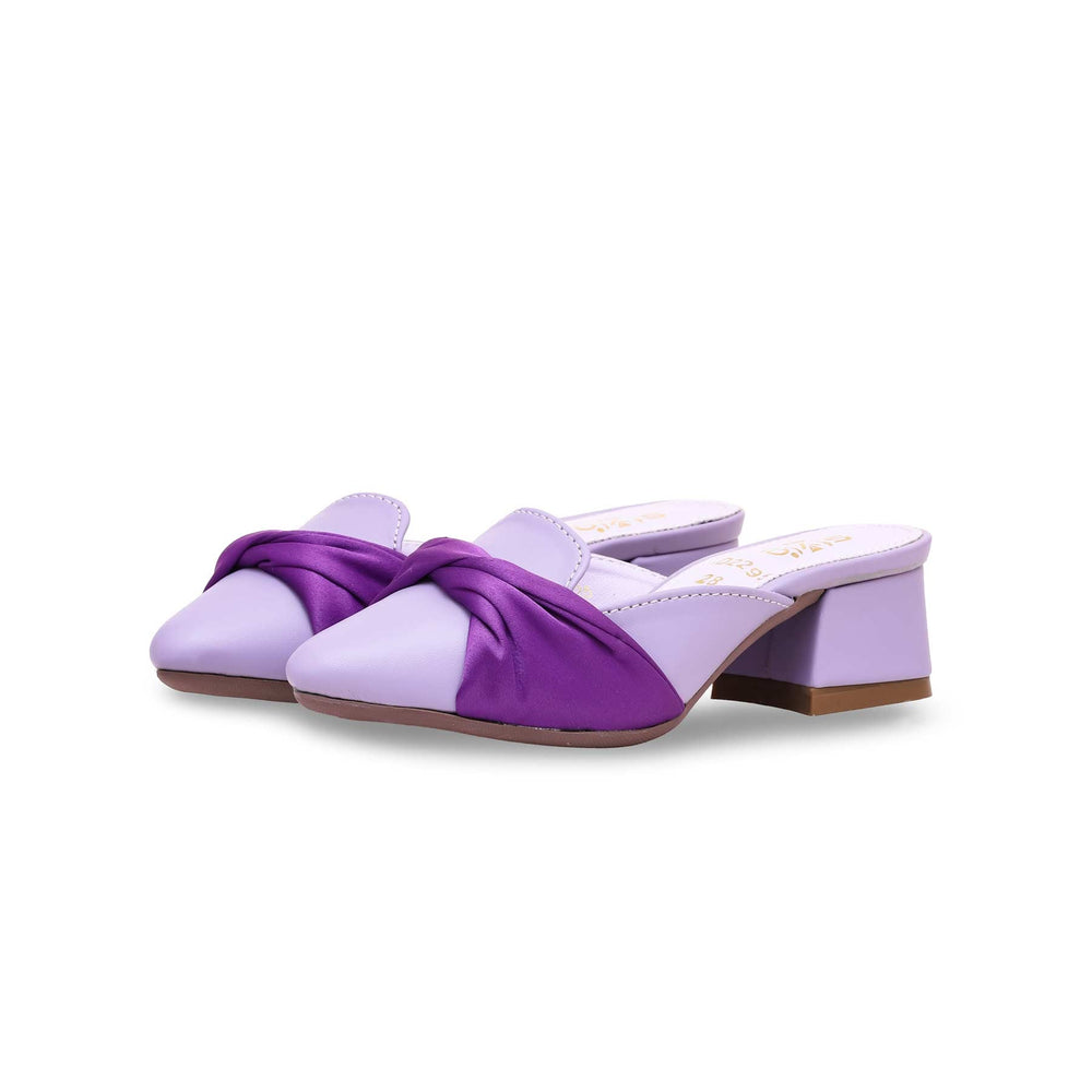 Girls Purple Formal Pumps KD2295