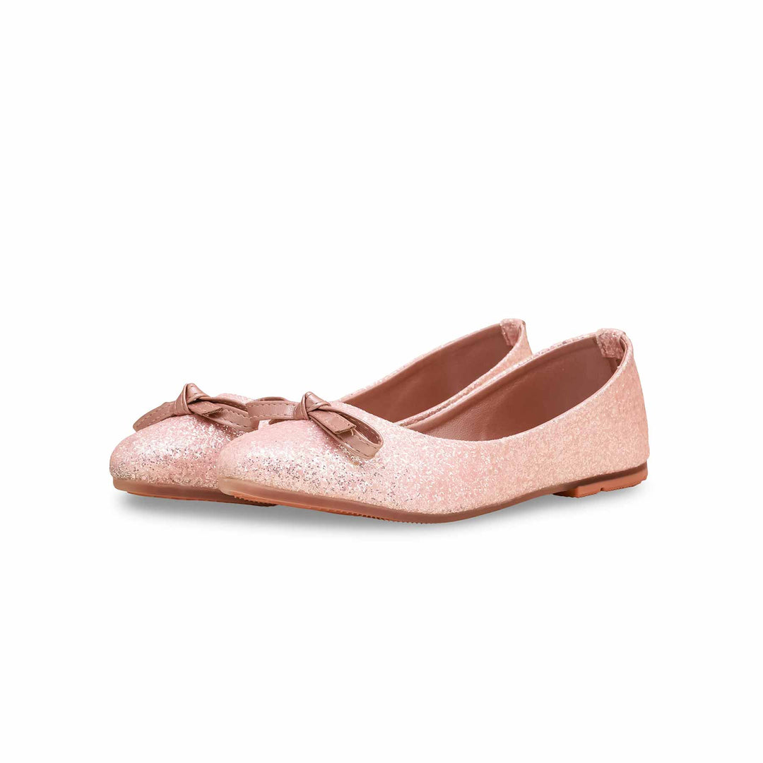 Girls Pink Fancy Pumps KD2384