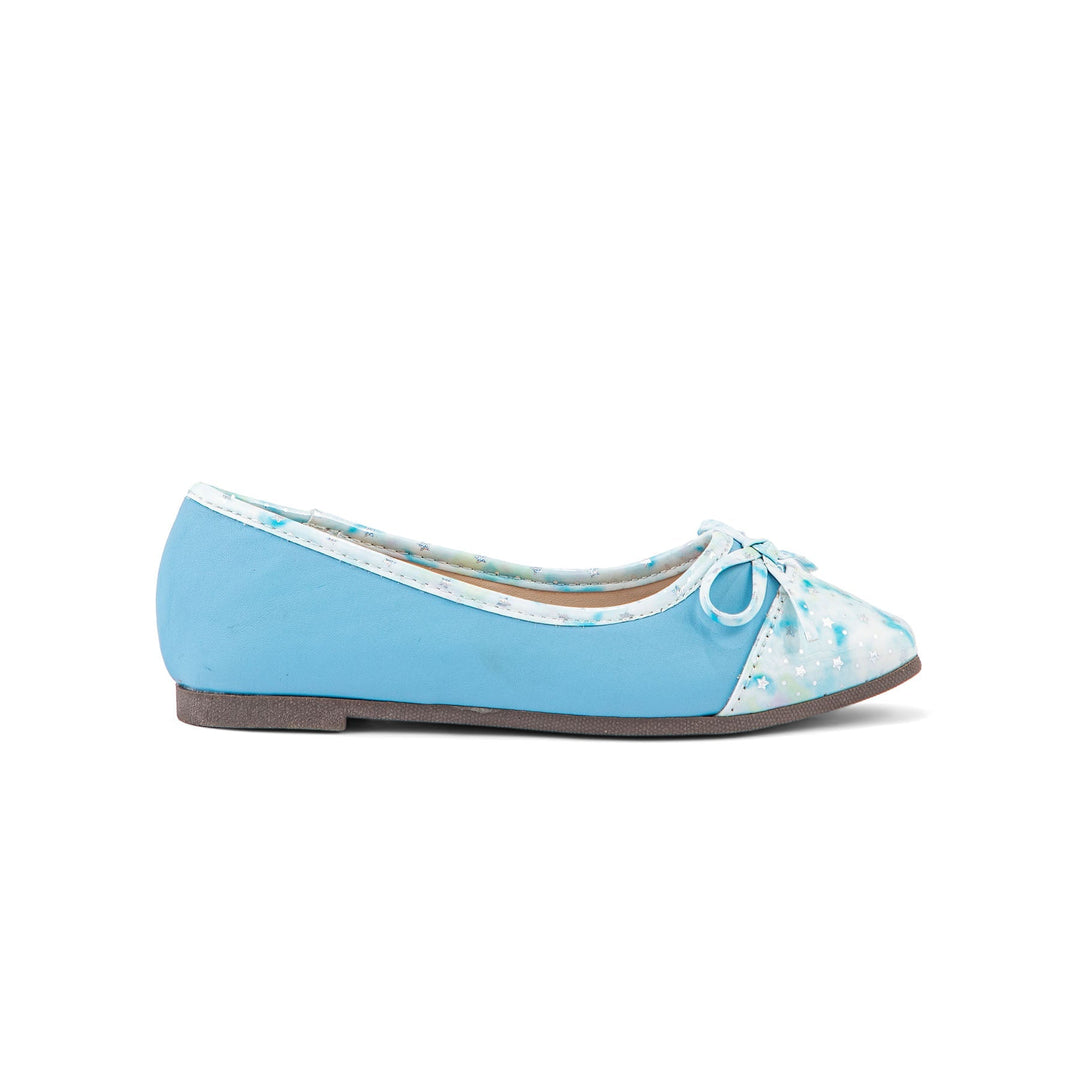 Girls Blue Casual Pumps KD2401