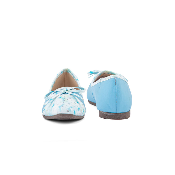 Girls Blue Casual Pumps KD2401