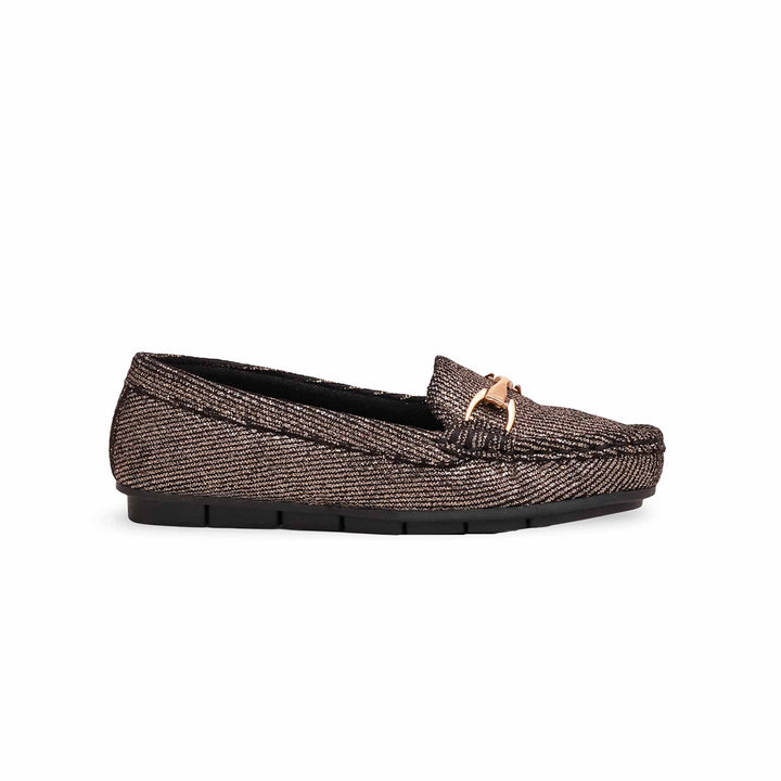 Girls Copper Formal Moccasin KD2404